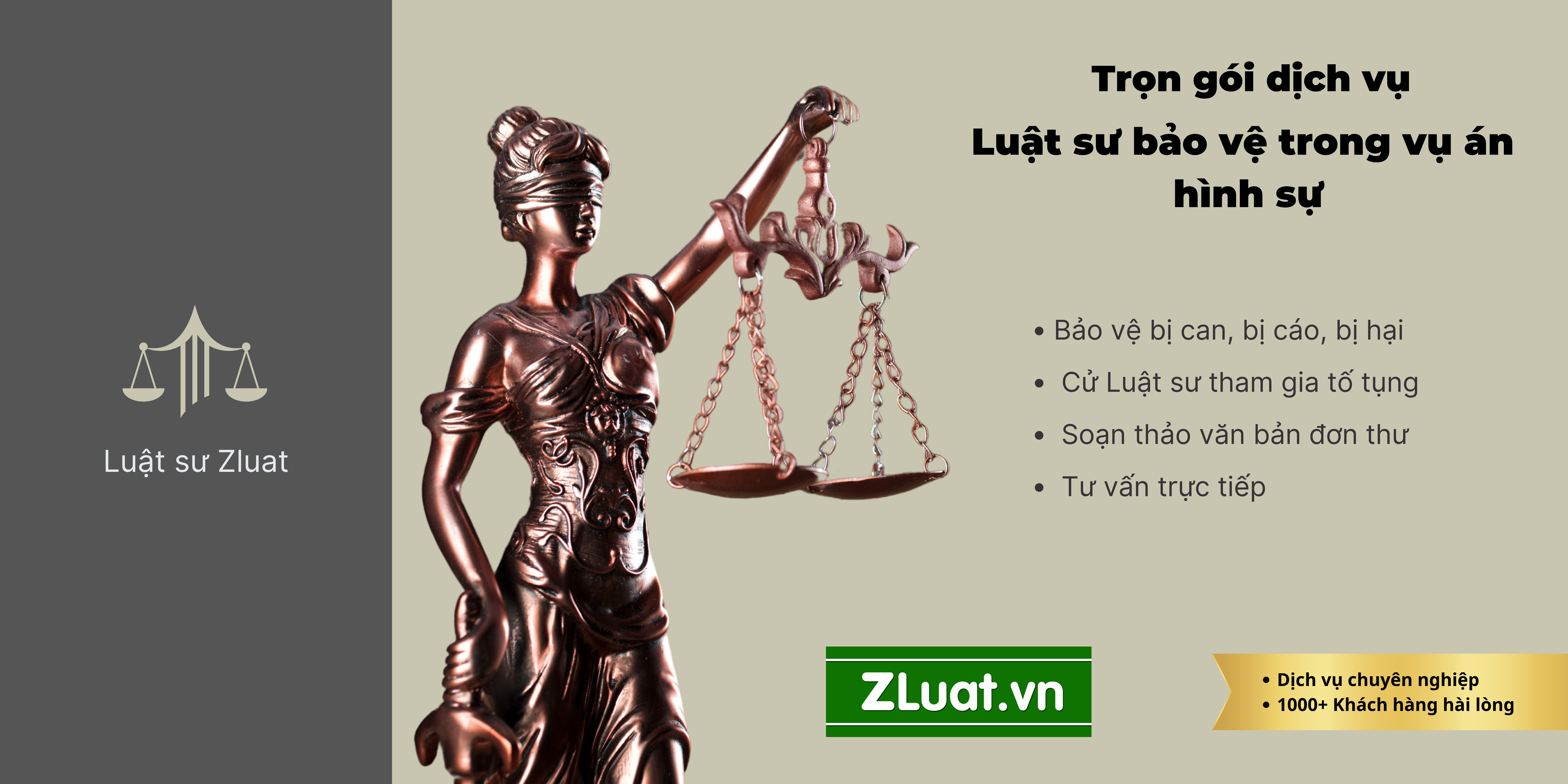 Trọn gói dịch vụ Luật sư hỗ trợ trong trường hợp hình sự quanh khu vực Phường Giảng Võ, Quận Ba Đình, Hà Nội - Ảnh 1